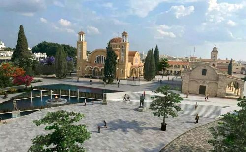 Проект благоустройства центральной площади Паралимни