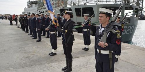 Судно «Аласия» встретили в Ларнаке