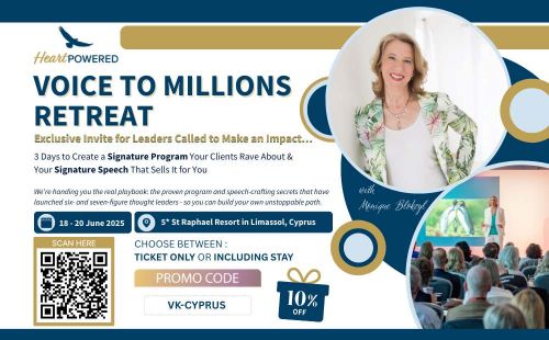 Voice to Millions в Лимассоле: тренинг для предпринимателей