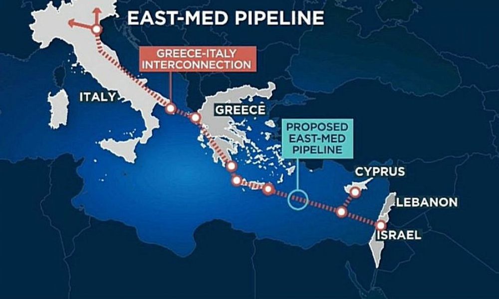 Кабмин ратифицировал проект газопровода EastMed