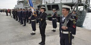 Судно «Аласия» встретили в Ларнаке