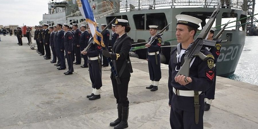 Судно «Аласия» встретили в Ларнаке